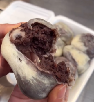 부산 깡통시장 시스루찐빵