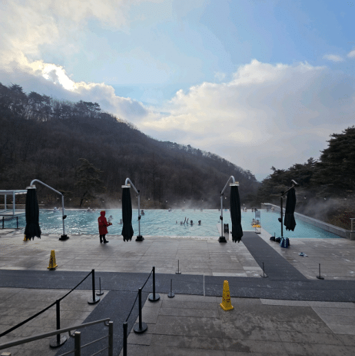 국내 겨울 노천탕 온천명소
